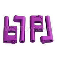 HSP 94188 spare parts-122203 122003 102003 (02046 02047)-04 Upgrade Aluminum Radio Tray Mount-Purple,Upgrade HSP 94188 RC Car Truck Parts,Upgrade HSP 1:10 RC Truck Spare parts Accessories,HSP 94188 Upgrade Parts